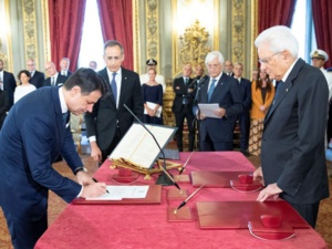 Italie: Le nouveau gouvernement Conte a été investi