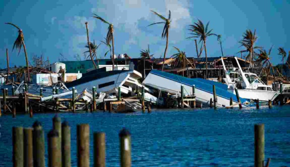 Après l'ouragan Dorian, la tempête Humberto souffle sur les Bahamas Après l'ouragan Dorian, la tempête Humberto souffle sur les Bahamas