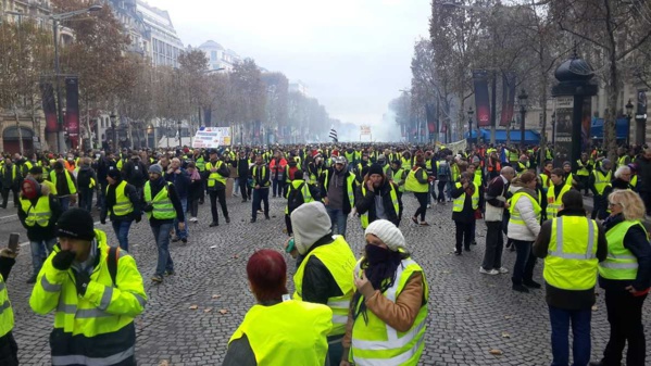 Nouvelle journée de mobilisation des "Gilets jaunes", pas d'incidents notables