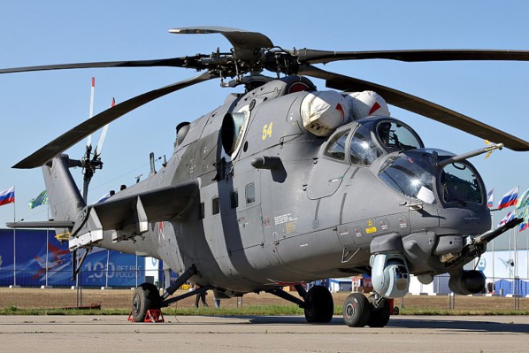 Le Niger s’engage à acheter 12 hélicoptères d’attaque à la Russie