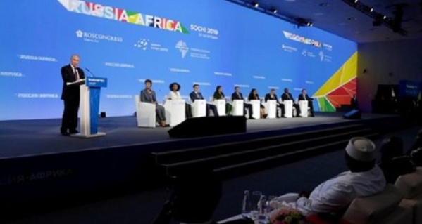 Sotchi : Les Russes proposent aux Africains de la technologie nucléaire clé en main