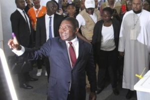 Le président mozambicain réélu Le président mozambicain réélu
