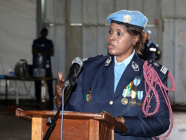 Seynabou Diouf (policière de l’ONU) : «un métier qui permet de changer l’avenir des femmes»