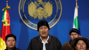 L'ex président bolivien Evo Morales