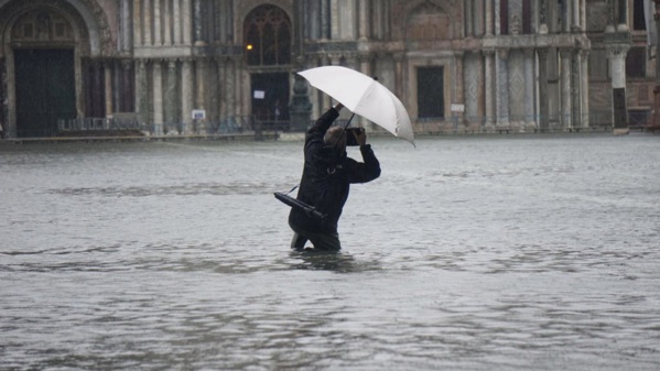 Fortes pluies en Italie, Venise sous les eaux Fortes pluies en Italie, Venise sous les eaux