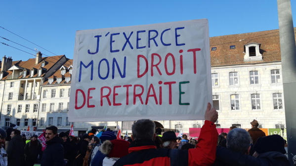 Grèves et manifestations en France contre la réforme des retraites