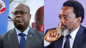 Le président Tshisekedi et son prédécesseur Kabila Le président Tshisekedi et son prédécesseur Kabila
