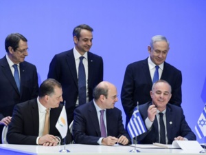 La Grèce, Chypre et Israël ont signé un accord sur le gazoduc Eastmed La Grèce, Chypre et Israël ont signé un accord sur le gazoduc Eastmed