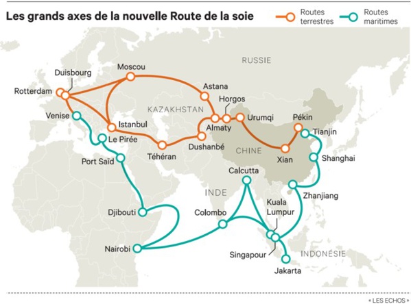CHINE: les entreprises de l’UE tièdes face aux Nouvelles routes de la soie