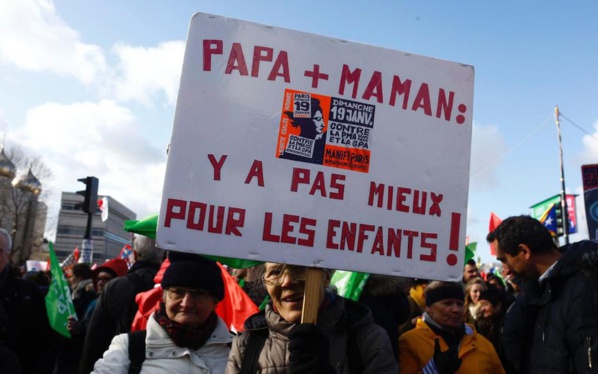 «Mais il est où papa ? Au rayon surgelé.»