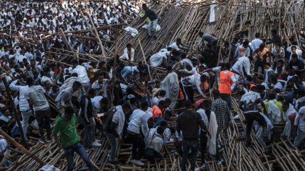 ETHIOPIE : Dix morts dans l’effondrement d’une plateforme à la fête de l’Epiphanie