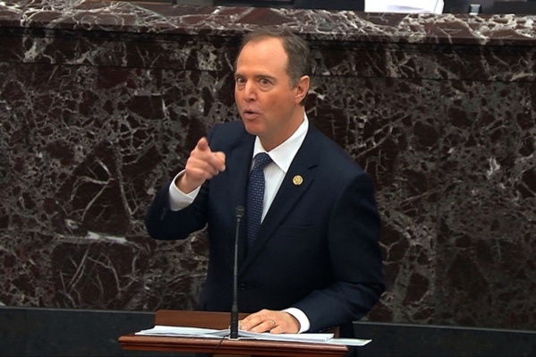 Adam Schiff, le démocrate et ancien procureur qui ne fait aucun cadeau à Donald Trump Adam Schiff, le démocrate et ancien procureur qui ne fait aucun cadeau à Donald Trump