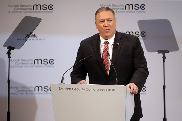 Mike Pompeo, Secrétaire d'Etat US