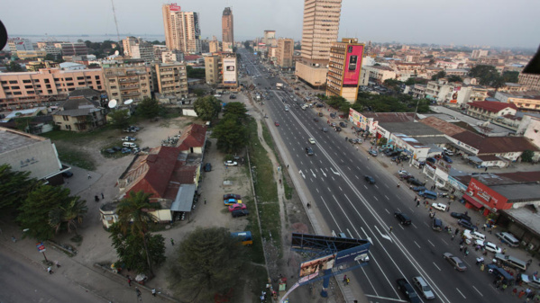 Une vue de Kinshasa