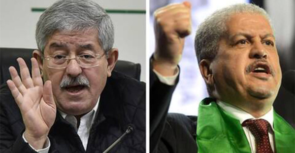 Ahmed Ouyahia (g) et Abdelmalek Sellal Ahmed Ouyahia (g) et Abdelmalek Sellal