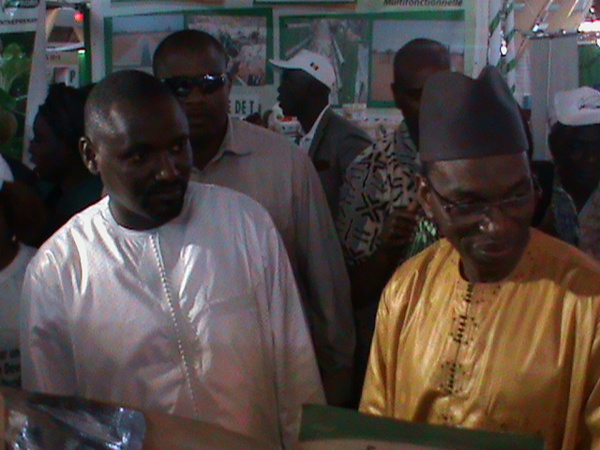 Samba Ndiobène Kâ (en blanc) et Moussa Baldé (à droite) Samba Ndiobène Kâ (en blanc) et Moussa Baldé (à droite)