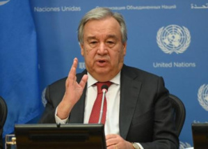 Antonio Guterres, secrétaire général de l'ONU Antonio Guterres, secrétaire général de l'ONU