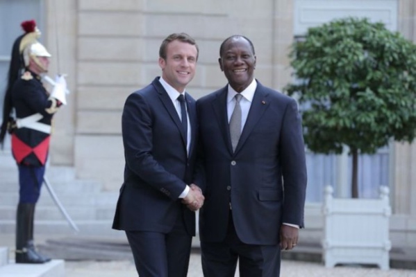 Présidentielle ivoirienne: Macron salue «la décision historique» de Ouattara, «homme de parole et d’homme d’Etat» Présidentielle ivoirienne: Macron salue «la décision historique» de Ouattara, «homme de parole et d’homme d’Etat»