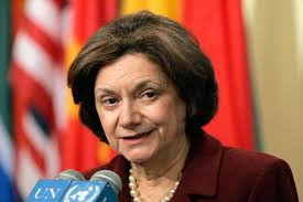 Rosemary DiCarlo, cheffe des Affaires politiques de l'ONU