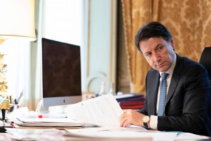 Giuseppe Conte, chef du gouvernement italien Giuseppe Conte, chef du gouvernement italien