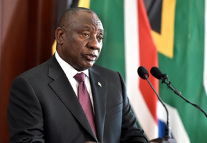 Le président Ramaphosa Le président Ramaphosa