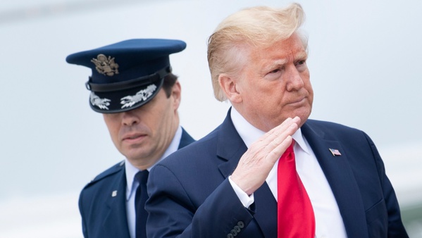 Trump annonce le retrait américain du traité «Ciel ouvert» Trump annonce le retrait américain du traité «Ciel ouvert»