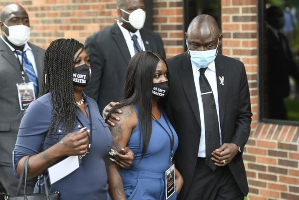 À Minneapolis, émouvante cérémonie d'hommage à George Floyd