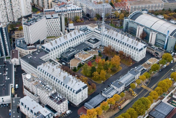 Une vue du siège de la DGSE à Paris Une vue du siège de la DGSE à Paris