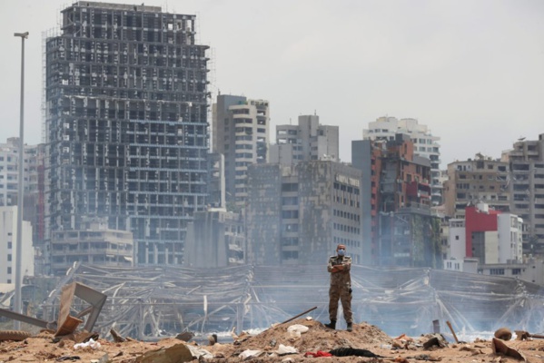 A Beyrouth, ville dévastée, les Libanais face à une "impossible reconstruction"