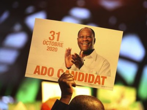Le président Ouattara investi candidat par son parti Le président Ouattara investi candidat par son parti