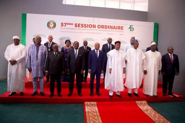 CEDEAO : les conclusions de la 57e session ordinaire des chefs d'Etat (Niamey)