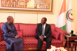 Mohamed Ibn Chambas reçu en audience par le Président Alassane Ouattara