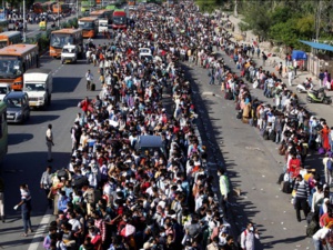 Covid-19 : plus de 60 millions d’Indiens auraient été contaminés Covid-19 : plus de 60 millions d’Indiens auraient été contaminés