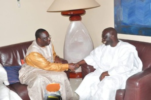 Macky Sall (g) et Idrissa Seck, son nouvel allié politique Macky Sall (g) et Idrissa Seck, son nouvel allié politique