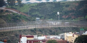 Une vue de l'enclave espagnole de Melilla Une vue de l'enclave espagnole de Melilla