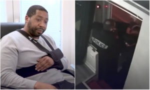 Producteur noir tabassé: "Si la justice conclut à une faute, je demanderai la révocation des trois policiers", annonce Gérald Darmanin Producteur noir tabassé: "Si la justice conclut à une faute, je demanderai la révocation des trois policiers", annonce Gérald Darmanin