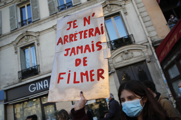 France : Forte mobilisation contre la loi sur la « sécurité globale" à Paris