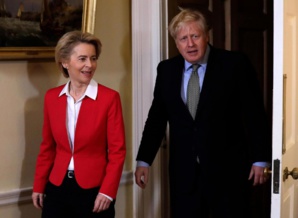 Ursula von der Leyen et Boris Johnson Ursula von der Leyen et Boris Johnson