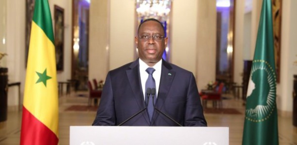 Le message de Macky Sall Le message de Macky Sall