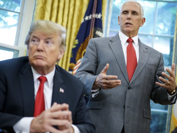Entre Donald Trump et Mike Pence, la rupture consommée Entre Donald Trump et Mike Pence, la rupture consommée
