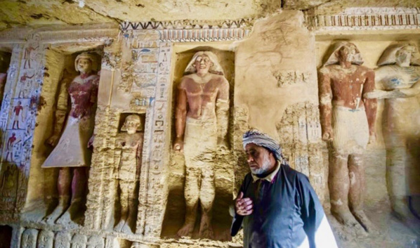 Egypte : Découvertes archéologiques «majeures» à Saqqara Egypte : Découvertes archéologiques «majeures» à Saqqara