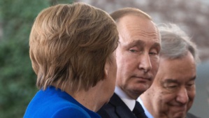 Merkel, Poutine et Guterres