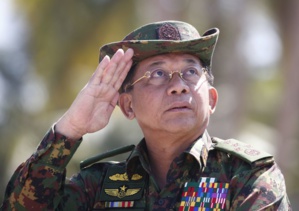 Le général Min Aung Hlaing