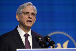 Le procureur général des Etats-Unis, Merrick Garland Le procureur général des Etats-Unis, Merrick Garland