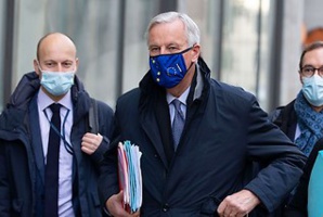 Michel Barnier, le chef des négociateurs de l'UE sur le Brexit Michel Barnier, le chef des négociateurs de l'UE sur le Brexit