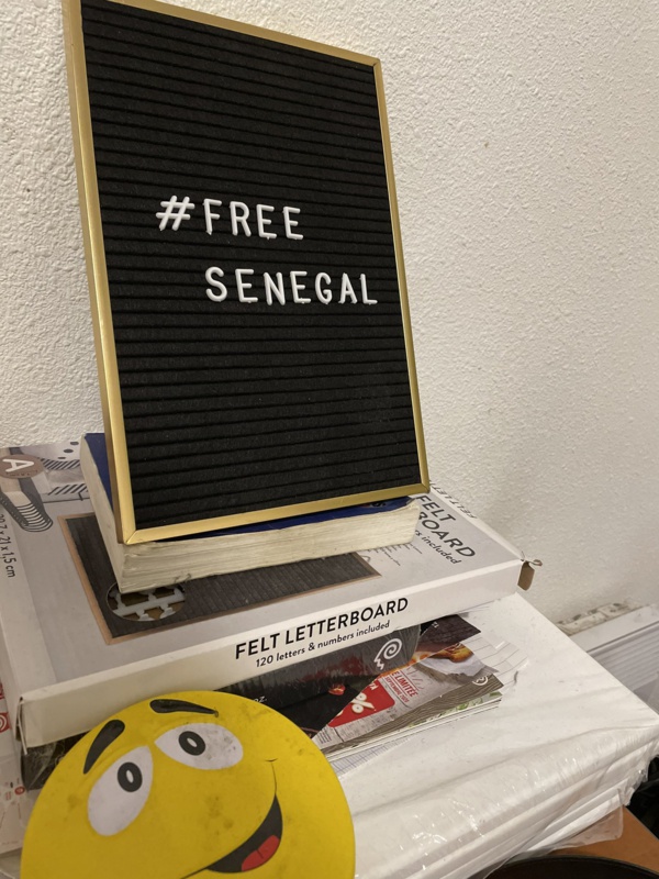 #FreeSénégal, symbole de la mobilisation de la jeunesse sénégalaise #FreeSénégal, symbole de la mobilisation de la jeunesse sénégalaise