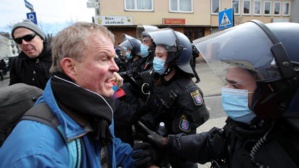 Manifestations en Allemagne : Heurts entre la police et des opposants aux mesures contre la Covid-19