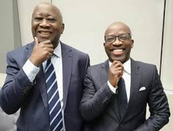 Laurent Gbagbo (g) et Charles Blé Goudé (Photo d'illustration) Laurent Gbagbo (g) et Charles Blé Goudé (Photo d'illustration)