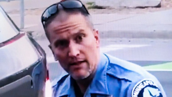 L'ex policier Derek Chauvin L'ex policier Derek Chauvin