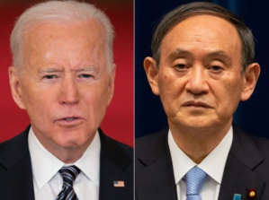 Diplomatie : Joe Biden fait front commun avec Tokyo face aux «défis» chinois Diplomatie : Joe Biden fait front commun avec Tokyo face aux «défis» chinois